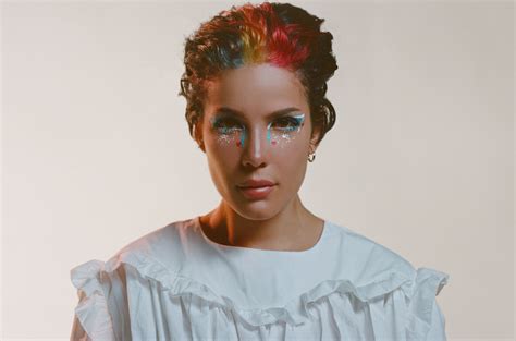 hasley nude|Halsey is Totally Naked in Her New Visual Album